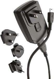 Verizon Blackberry Mini USB Travel Charger with International Adapters (World Charger)