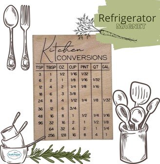 Kitchen Conversion Chart, Magnet