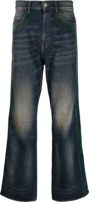 BLUEMARBLE Patch-Detail Bootcut Jeans