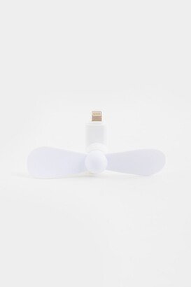 Women's Phone Fan White by Size: One Size