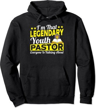 Pastor Gift Ideas For Preachers Legendary Pastor Everyone Is Talking About Cool Church Pullover Hoodie