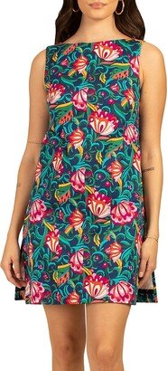 Brynne Floral A Line Minidress