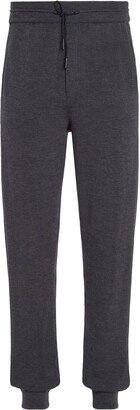 Drawstring Wool Track Pants-AA