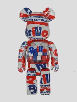 Andy Warhol Brillo 1000% Be@rbrick Figure