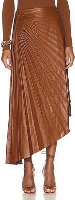 Tracy Skirt in Cognac