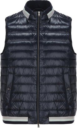 Zipped Quilted Down Vest