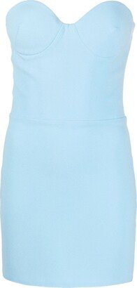 Clay strapless minidress