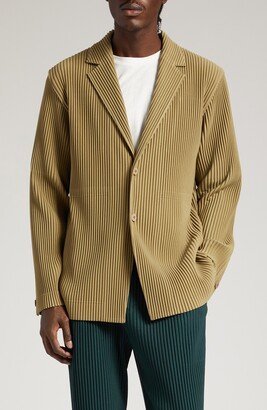 Tailored Pleats Single Breasted Blazer