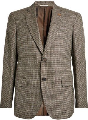 Wool-Blend Blazer-AA