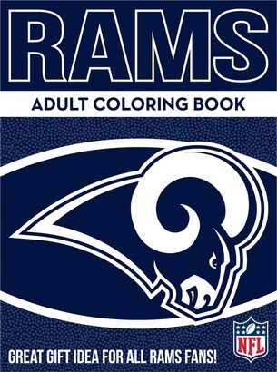 In the Sports Zone Nfl Adult Coloring Book, Los Angeles Rams