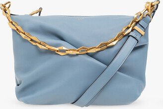 ‘Diamond’ Hobo Shoulder Bag - Blue