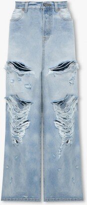 Light Blue Wide Jeans