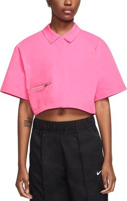 Sportswear Dri-FIT Crop Polo Shirt