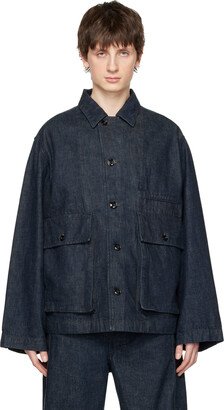 Indigo Boxy Denim Jacket