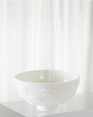 Gala Lips White Bowl