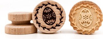 No. 127 Easter Egg 1, Wooden Stamp Deeply Engraved, Gift, Toys, Stamp, Baking Easter Egg