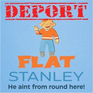 Deport Flat Stanley Magnet