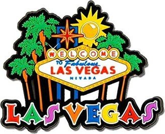 1 X Las Vegas Magnet - Rubber Sign, Magnets, Souvenirs