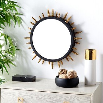 Ceinth 20-inch Sunburst Black/Gold Mirror - 20