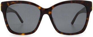 Balenciaga Eyewear Bb0102sa Havana Sunglasses