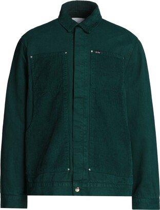 ARTE Antwerp Jules Workwear Jacket Denim Outerwear Emerald Green