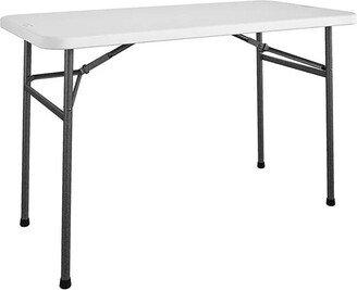 Perdix Chio LLC Folding Utility Table, White, Portable Desk, Camping