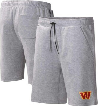 Men's Msx by Michael Strahan Heather Gray Washington Commanders Trainer Shorts