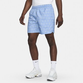 Men's Sportswear Woven Lined Flow Shorts in Blue