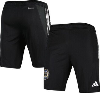 Men's Black Philadelphia Union 2023 On-Field Aeroready Training Shorts