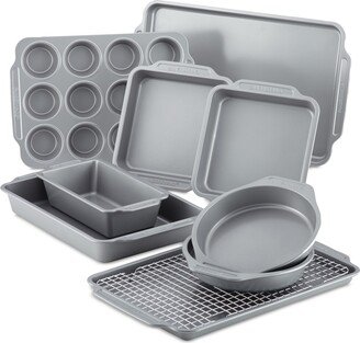 Nonstick Bakeware Set with Cooling Rack, 10-Piece