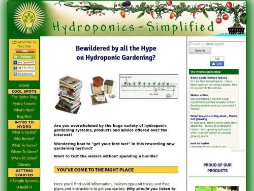 Hydroponics-Simplified.com Promo Codes & Coupons
