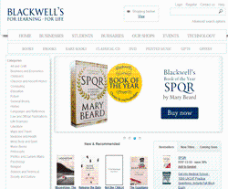 Blackwell Books Promo Codes & Coupons