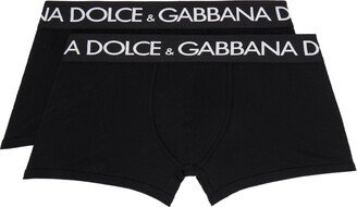 Two-Pack Black Boxers-AC