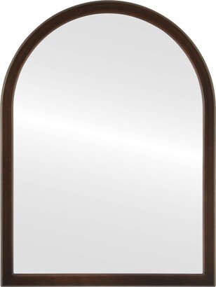 OVALCREST Mifflin Framed Vanity Mirror - Crescent Cathedral - 24.4x32.4