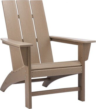 BESTCOSTY Outdoor Poly Lumber Adirondack Chair Patio Chair Lawn Chair