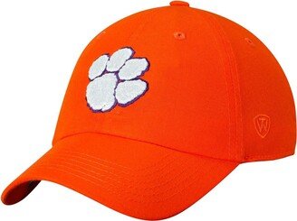 Men's Orange Clemson Tigers Primary Logo Staple Adjustable Hat