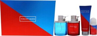 Yacht Man Blue and Yacht Man Red by Myrurgia for Men