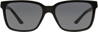 Square Cut Out Arm Sunglasses