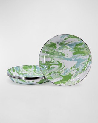 Modern Monet Pasta Plates, Set of 4