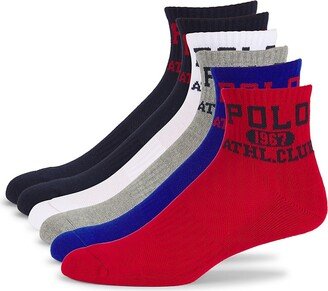 Performance Polo 67 Quarter-Ankle 6-Pack Socks