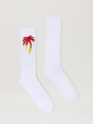 Gradient Palm Socks