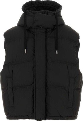 Paris Padded Hooded Gilet-AA