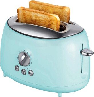 Brentwood Cool Touch 2-Slice Extra Wide Slot Retro Toaster