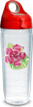 Tervis Island Tropical Hibiscus Collection Made in Usa Double Walled Insulated Tumbler Travel Cup Keeps Drinks Cold & Hot, 24oz Water Bottle, Island H-AA