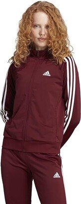 3-Stripes Track Top Tricot (Shadow Red/White) Women's Clothing