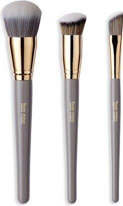 TERRE MERE 3-Piece Basic Prep Brush Set