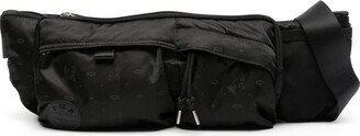 Black Monogram Jacquard Belt Bag