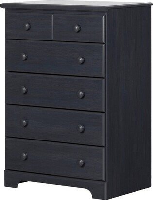 Summer Breeze 5 Drawer Kids' Chest Blueberry