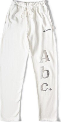 ADVISORY BOARD CRYSTALS, Gray Objects Displaced by Refraction sweatpants, White