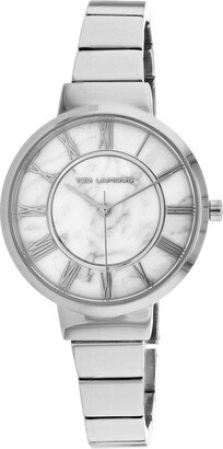 Women's Marble white dial Watch